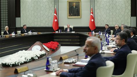 cumhurbaşkanı erdoğan kabine toplantısı